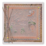 Fashion Phrases <br/>A5 Square Groovi Plate <br/>(Set GRO-40514-03)