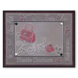 Fashion Phrases <br/>A5 Square Groovi Plate <br/>(Set GRO-40514-03)
