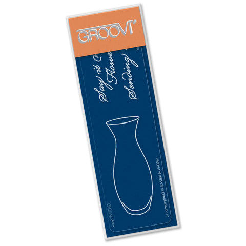 Floral Vase Groovi Spacer Plate