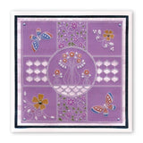 Floral Backgrounds <br/>A5 Square Groovi Plate Set