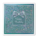 Floral Flourish Background <br/>A5 Square Groovi Plate