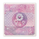 Floral Backgrounds <br/>A5 Square Groovi Plate Set