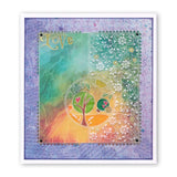 Floral Flourish Background <br/>A5 Square Groovi Plate