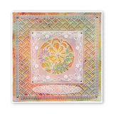 Cornflower & Friends Round <br/>A6 Square Groovi Baby Plate