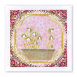 Flowers & Vases <br/>A6 Square Groovi Baby Plate Set