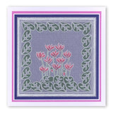 Flowers & Vases <br/>A6 Square Groovi Baby Plate Set