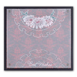 Frilly Circles <br/>A5 Square Groovi Plate Set