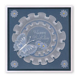 Frilly Square & Friends <br/>A5 Square Groovi Plate Set