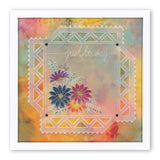 Frilly Square & Friends <br/>A5 Square Groovi Plate Set