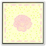Sprig Background <br/>A5 Square Groovi Plate <br/>(Set GRO-FL-40011-03)