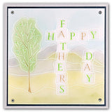 Mountains & Hills <br/>A5 Square Groovi Plate