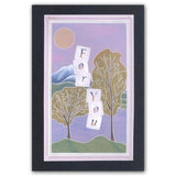 Mountains & Hills <br/>A5 Square Groovi Plate