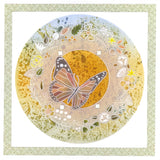 Butterfly Wreath <br/>A5 Square Groovi Plate <br/>(Set GRO-FL-40013-03)