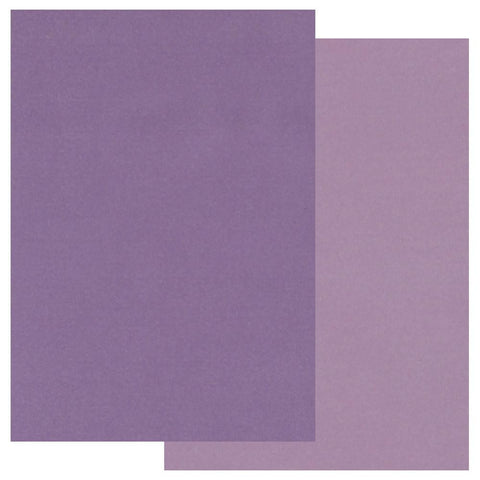 Purple x20 <br/> Groovi Two Tone Parchment Paper A5