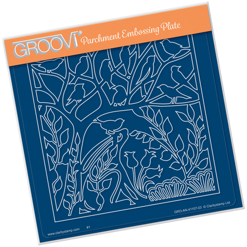 Hare in the Glade <br/>A5 Square Groovi Plate