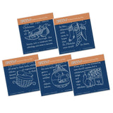 Twas the Night 1-5 <br/>A6 Square Groovi Plate Set