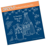 Linda's A Precious Baby <br/>A5 Square Groovi Plate