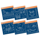 Linda's New Arrival Collection <br/>A5 Square Groovi Plate Set