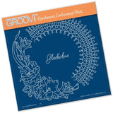 Linda's Gladiolus & Lace <br/>A5 Square Groovi Plate