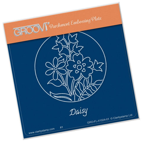 Daisy & Friends Round <br/>A6 Square Groovi Baby Plate