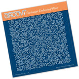 Floral Flourish Background <br/>A5 Square Groovi Plate