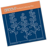 Tina's Meadow Flowers <br/>A6 Square Groovi Baby Plate