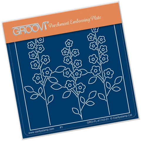 Tina's Meadow Flowers <br/>A6 Square Groovi Baby Plate