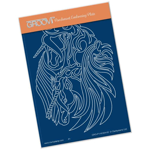 Unicorns <br/>A6 Groovi Plate
