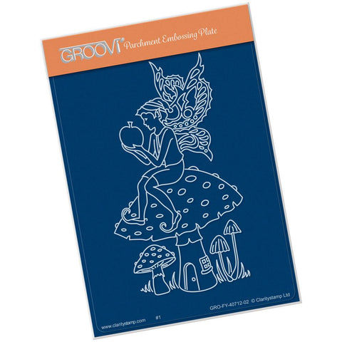 Fairy 5 <br/>A6 Groovi Plate <br/>(Set GRO-FY-40723-02)