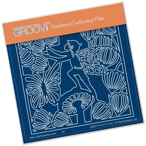 Dewdrop Fairy <br/>A6 Square Groovi Baby Plate