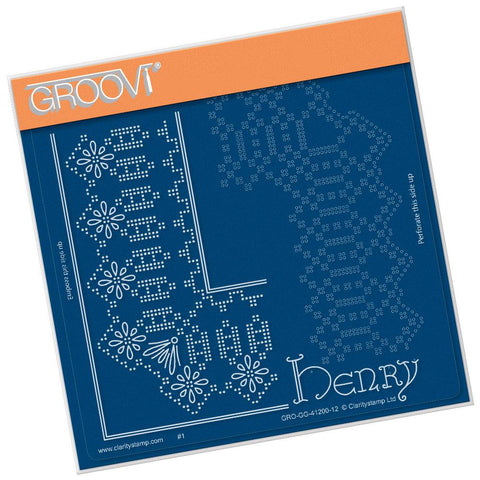 King Henry Lace Duet <br/>A5 Square Groovi Piercing Grid