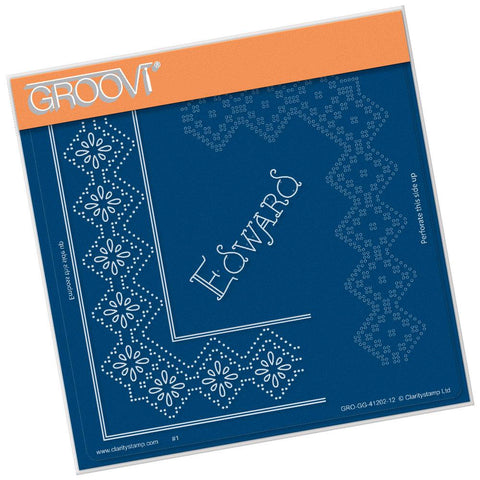 King Edward Lace Duet <br/>A5 Square Groovi Piercing Grid