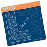 King George Lace Duet <br/>A5 Square Groovi Piercing Grid