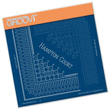 Hampton Court Palace Lace Corner Duet <br/>A5 Square Groovi Piercing Grid