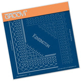 Kensington Palace Lace Corner Duet <br/>A5 Square Groovi Piercing Grid