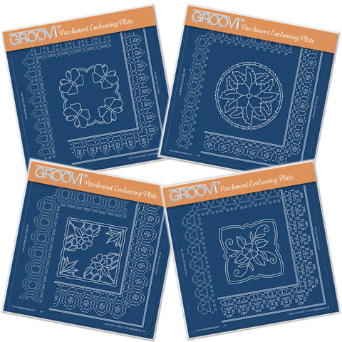 Josie Davidson's Basic Lace Duet A5 Square Groovi Grid Collection