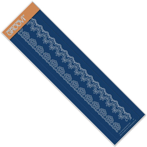 Lace 1 <br/>Groovi Border Plate <br/>(Set GRO-PA-40127-09)
