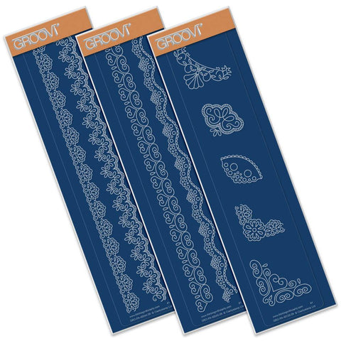 Lace <br/>Groovi Border Plate Set