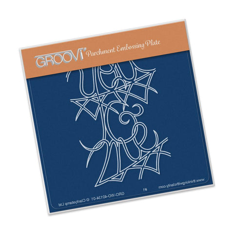 You & Me <br/>A6 Square Groovi Baby Plate