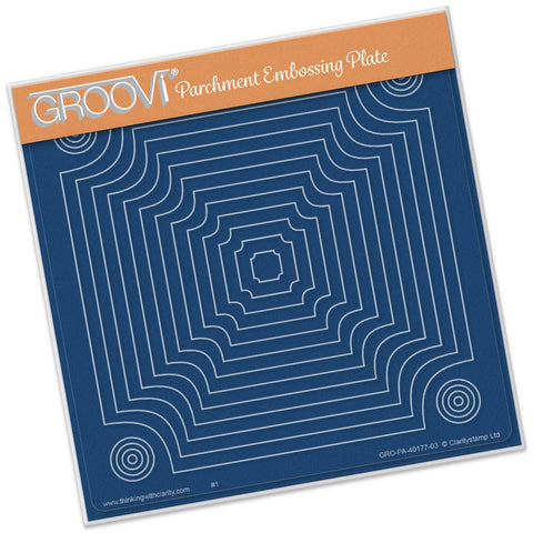 Nested Panel Boxes <br/>A5 Square Groovi Plate <br/>(Set GRO-PA-40206-03)