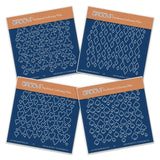 Suits of Cards <br/>A6 Square Groovi Baby Plate Set