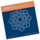Blossom Mandala - A6 Square Groovi Baby Plate