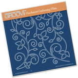 Leafy Swirl <br/>A5 Square Groovi Plate
