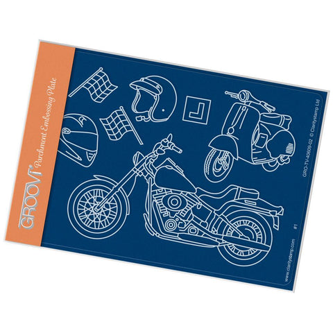 Motorbikes <br/>A6 Groovi Plate