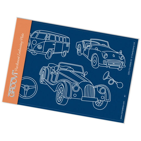 Vintage Cars <br/>A6 Groovi Plate