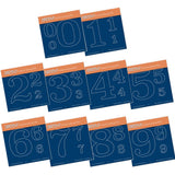 Open Numbers <br/>A6 Square Groovi Baby Plate Set