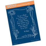 To See a World <br/>A5 Groovi Plate <br/>(Set GRO-WO-40550-04)