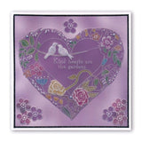 Garden Heart <br/>A5 Square Groovi Plate