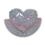 Garden Heart <br/>A5 Square Groovi Plate