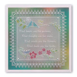 Garden Heart <br/>A5 Square Groovi Plate